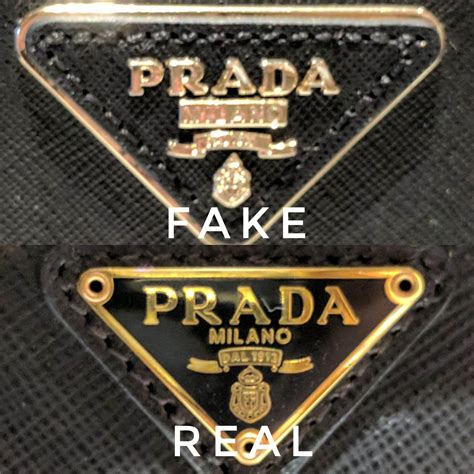 prada saffiano fake vs authentic|genuine prada font.